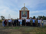 На средства Ростовской АЭС в Волгодонске восстановили поклонный киот на въезде в город