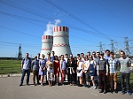 На Нововоронежской АЭС с техническим туром побывали молодые ученые ИБРАЭ РАН