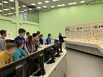 На Ленинградской АЭС побывали одаренные школьники образовательного центра «Сириус» 