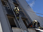 Спасатели пожарной части №8 по охране Курской АЭС показали лучший результат среди курян в общероссийских соревнованиях пожарных команд