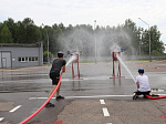 На Смоленской АЭС прошли соревнования добровольных пожарных формирований