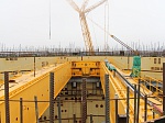 Ленинградская АЭС-2: на втором энергоблоке с реактором ВВЭР-1200 началась установка полярного крана 