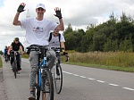В Калининградской области состоялся велопробег «На спортивной волне», посвященный 75-летию атомной промышленности