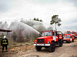 Подразделения Нововоронежской АЭС успешно отработали действия в ходе противопожарной тренировки