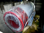 На площадке строящейся Курской АЭС-2 смонтирован статор самого мощного в России турбогенератора 