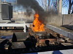 На Ростовской АЭС успешно прошла натурная проверка первичных средств пожаротушения 
