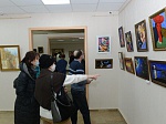 В Городском выставочном зале г. Балаково открылась уникальная коллективная выставка художников Балаковской АЭС «Атомный калейдоскоп»