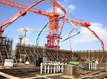 The foundation concreting at the VVER-TOI power block reactor building of the Kursk NPP-2 construction site completed ahead of schedule