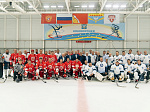 Город-спутник Нововоронежской АЭС посетили легенды хоккея