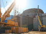 Ленинградская АЭС-2: в здании реактора строящегося энергоблока №2 приступили к сварке главного циркуляционного трубопровода