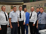 Ростовская АЭС: моряки Каспийской флотилии посетили атомную станцию