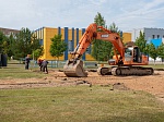 Калининская АЭС: в Удомле при поддержке атомщиков началось строительство лучшего в регионе баскетбольного стадиона