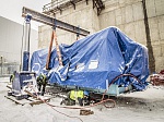 Leningrad NPP-2: the first diesel generator is installed at the power unit No. 2 