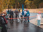 В Сосновом Бору при поддержке атомщиков официально открыли велодорожку в природном парке «Липово»