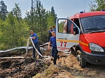 На Ленинградской АЭС введен особый противопожарный режим