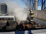 На Ростовской АЭС успешно прошла натурная проверка первичных средств пожаротушения 