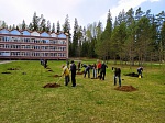 Работники Калининской АЭС заложили Сад Памяти в Удомле