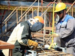 На стройплощадке Курской АЭС-2 специалисты приступили к завершающему этапу бетонирования фундаментной плиты реакторного здания энергоблока №1
