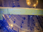 Ленинградская АЭС: на строящемся энергоблоке №1 нанесли специальную защиту облицовки гермозоны 