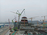At Power Unit No. 7 of Tianwan NPS, the Inner Containment Dome’s Upper Part Has Been Installed in the Reactor Building