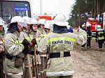 Подразделения Нововоронежской АЭС успешно отработали действия в ходе противопожарной тренировки