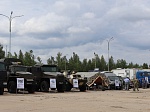 На площадке Смоленской АЭС проходит масштабное межведомственное учение с участием военных и спецтехники