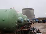 На строящемся энергоблоке №2 Ленинградской АЭС-2 установлено первое оборудование систем безопасности