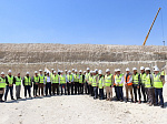 ASE President Alexander Lokshin and NPPA Board Chairman Amged El-Wakeel visit the El-Dabaa NPP Construction Site to assess the preparations for “first concrete”