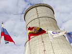 The highest cooling tower of Russia was built at the Kursk NPP-2