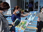 Ростовская АЭС: более 200 жизнеутверждающих художественных работ передано в медучреждения Волгодонска и сельских районов
