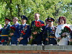 Волгодонские атомщики приняли участие в торжествах, посвященных Дню Победы, и поздравили ветеранов