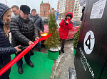Ленинградская АЭС: в Сосновом Бору открыли первую зарядную станцию для электромобилей 