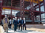Численность строительно-монтажного персонала на площадке Курской АЭС-2 в июле составила почти 6,5 тыс человек